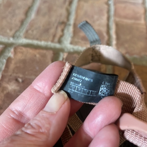 Chaco Junior Pale Pink ZX/1 EcoTread Strappy Sandals - Picture 8 of 8